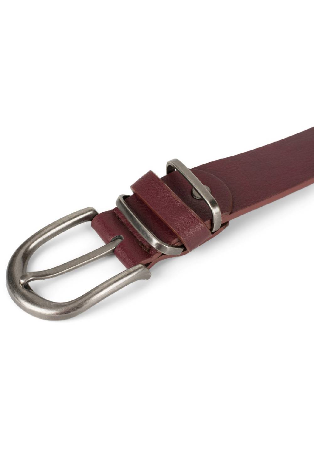 Stylebreaker Gürtel mit Metall Gürtelschlaufe Fabrikladen