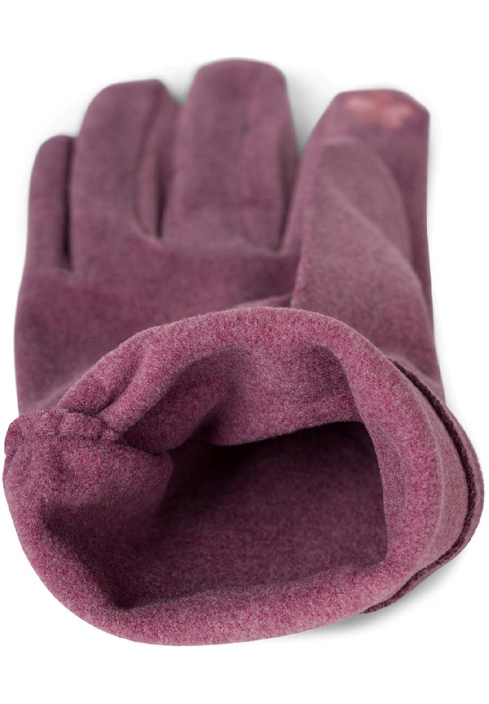 Stylebreaker Touchscreen Handschuhe seitlich gerafft Im Verkauf