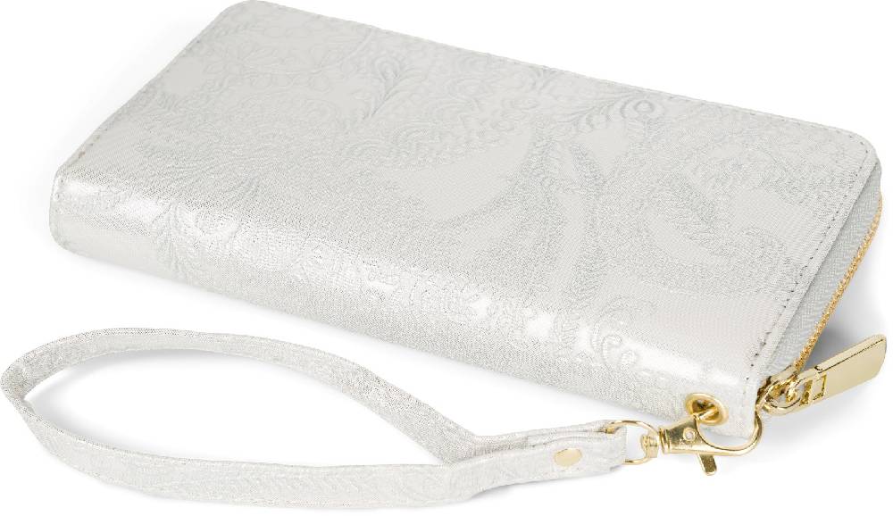 Stylebreaker Große Geldbörse mit Paisley Muster Prägung zollfrei