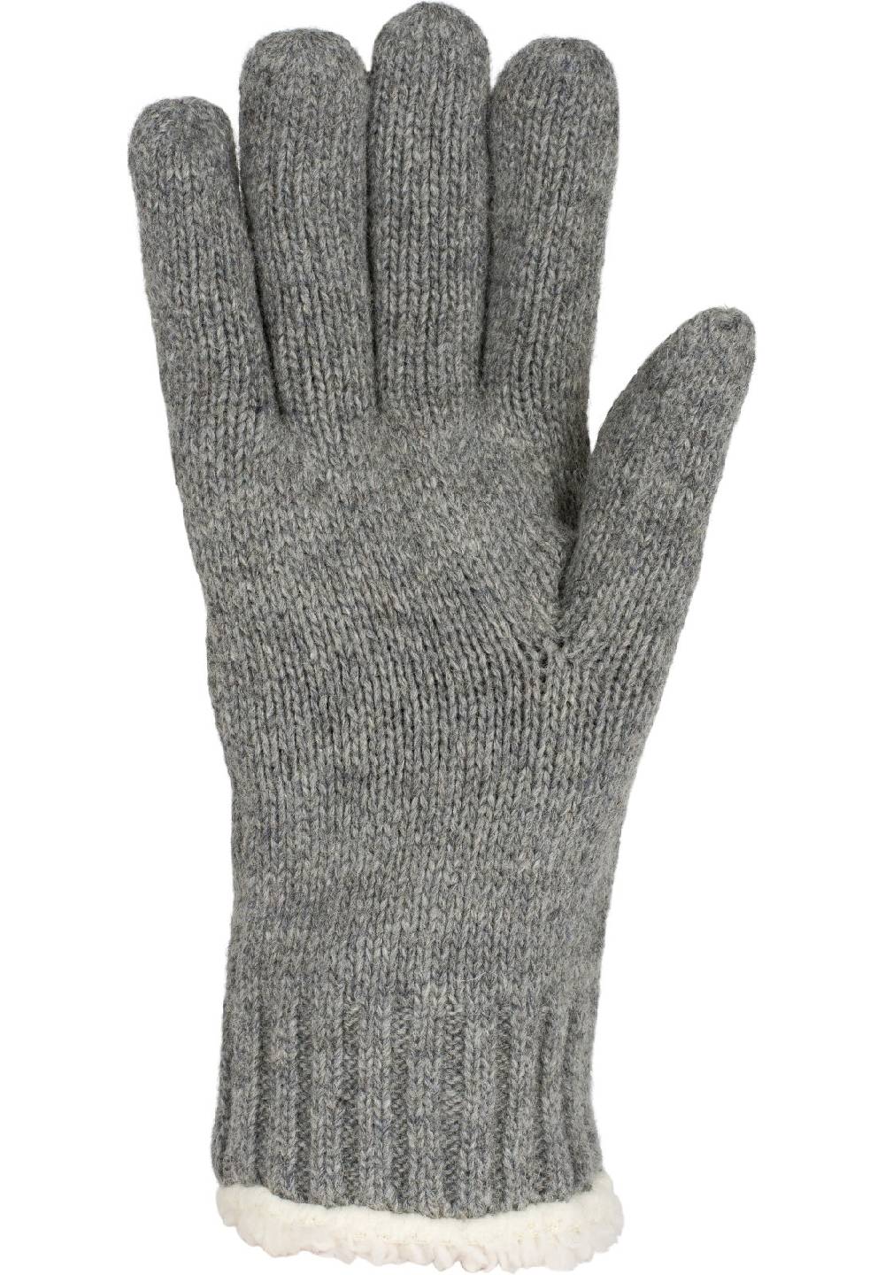 Stylebreaker Strickhandschuhe mit Schneeflocke, Strass und Fleece Online