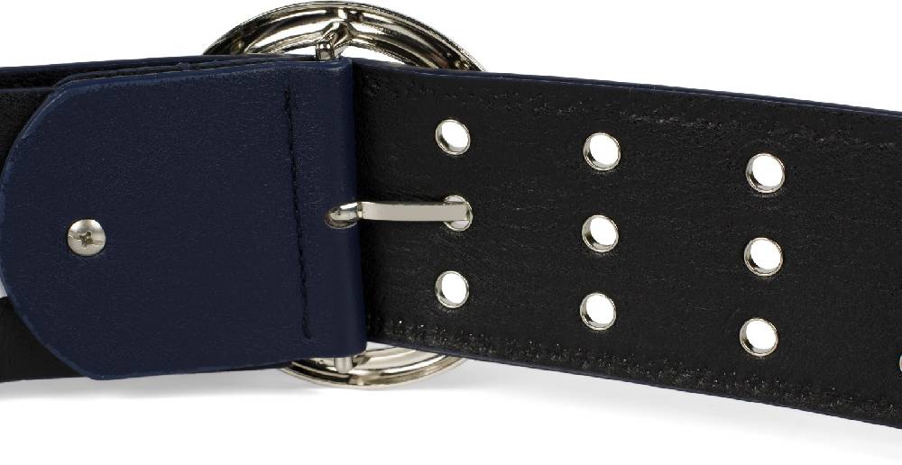 Stylebreaker Breiter Taillengürtel mit Lochnieten Versandkostenfrei