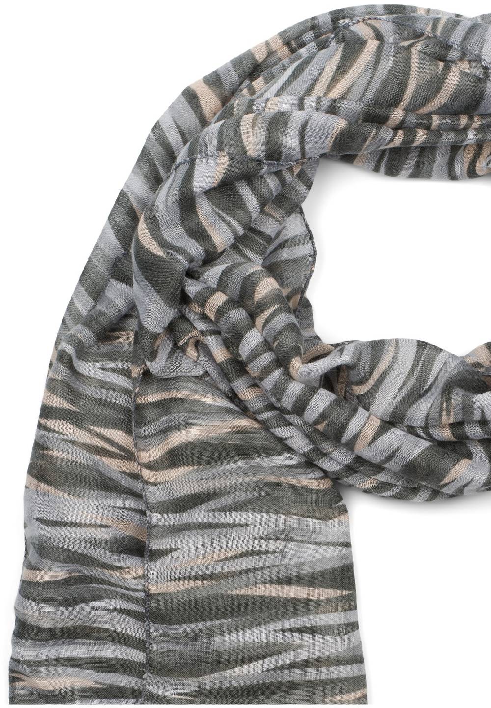 Stylebreaker Leichter Schal mit bunten Streifen Osterangebot