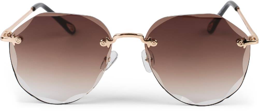 Stylebreaker Rahmenlose Piloten Sonnenbrille mit Diamant Schliff Muttertagsangebot