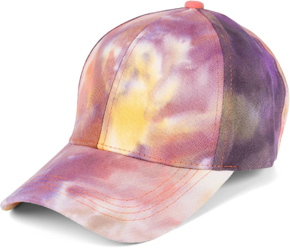 Stylebreaker Baseballcap mit Batik Muster Neueste Stile