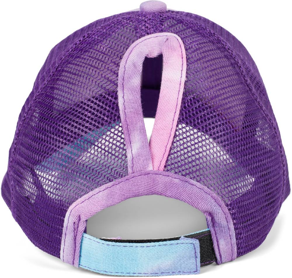 Stylebreaker Ponytail Baseball Cap Batik mit Mesh Einsatz Letzte 2 Tage