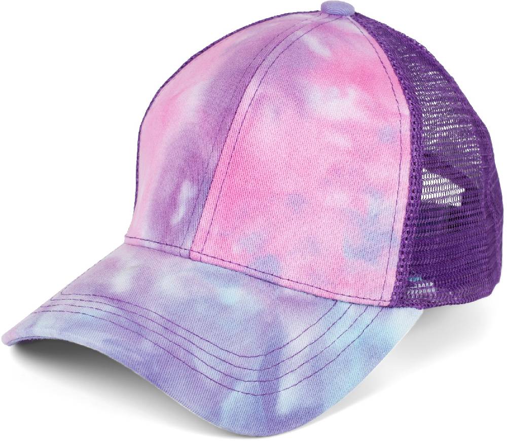 Stylebreaker Ponytail Baseball Cap Batik mit Mesh Einsatz Letzte 2 Tage