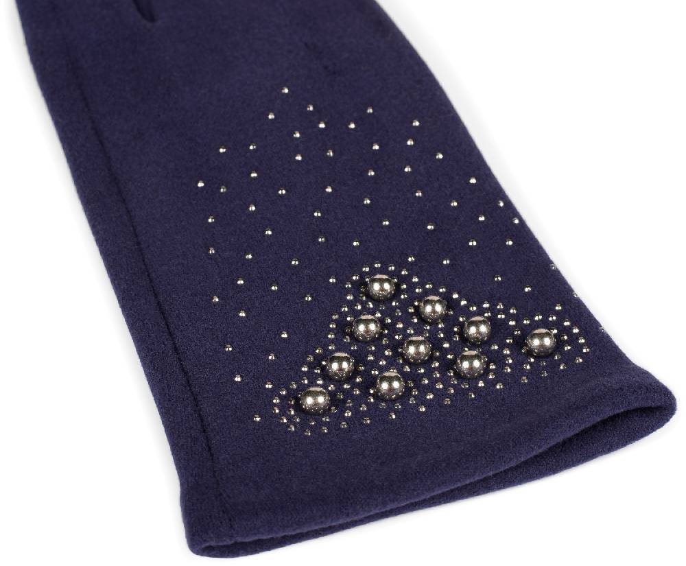 Stylebreaker Touchscreen Handschuhe mit Strass und Perlen Black Friday Preise