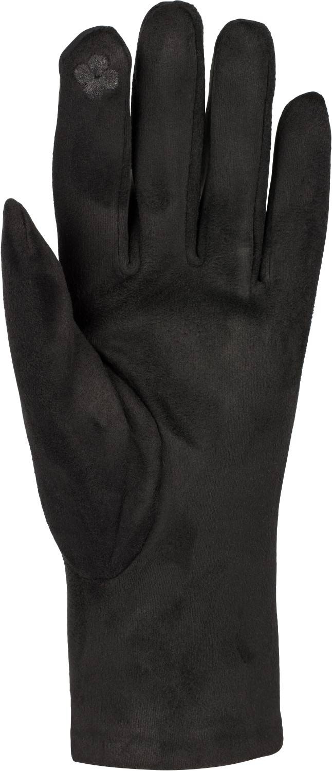 Stylebreaker Touchscreen Handschuhe Zick-Zack bestickt zollfrei