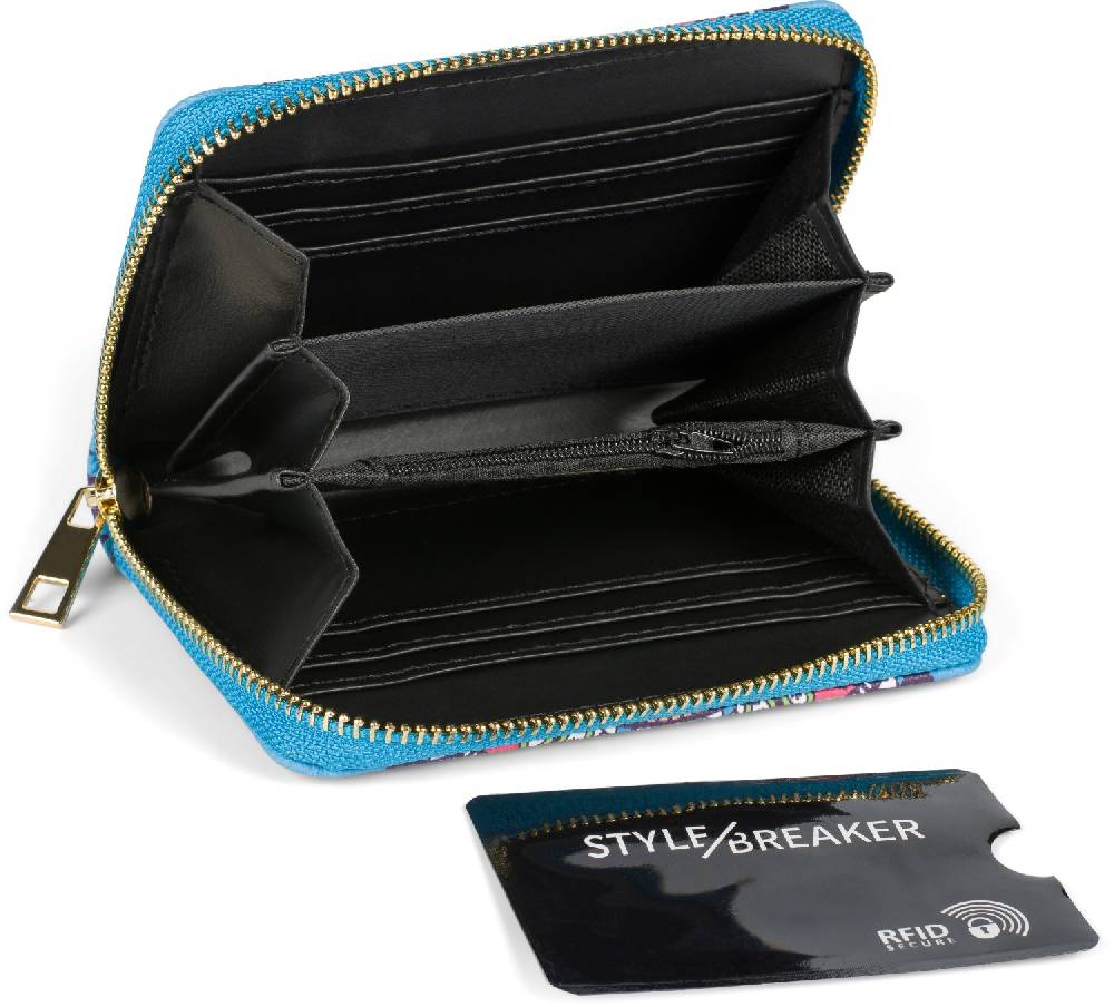 Stylebreaker Kleine Geldbörse Mandala Ornament Muster 50% Rabatt für begrenzte Zeit