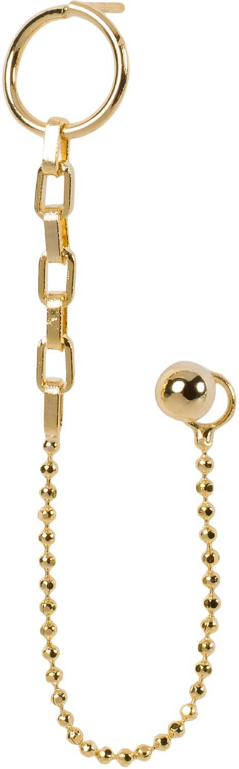 Stylebreaker Single Ear Ohrring Set mit Kette Angebote