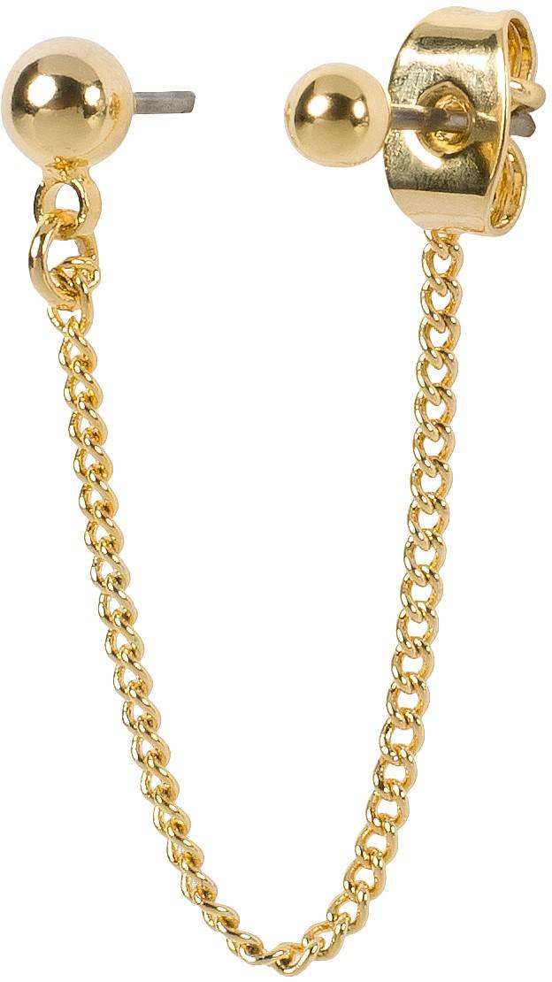 Stylebreaker 4-Teiliges Ohrring Set mit Strass Schlussverkauf