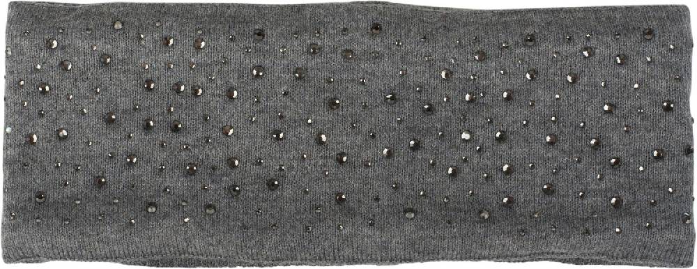 Stylebreaker Feinstrick Stirnband mit Strass Black Friday