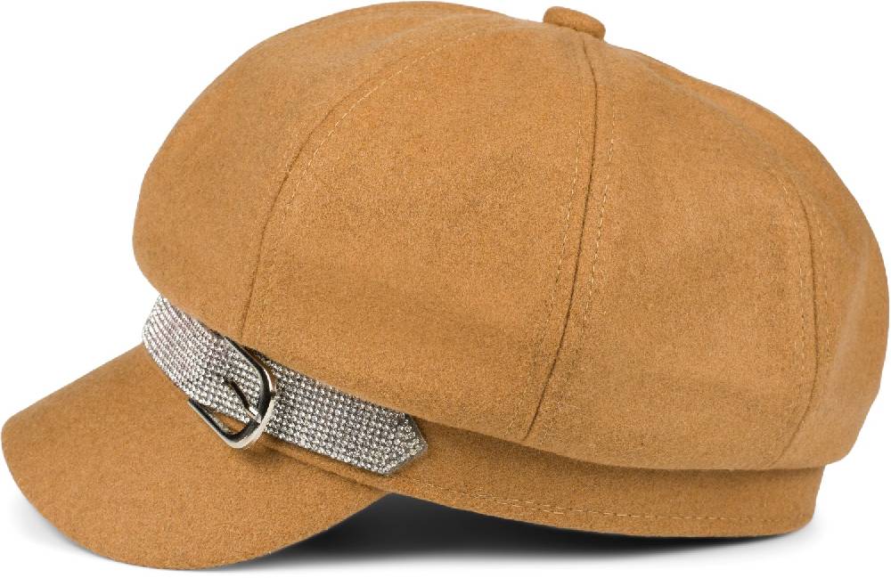 Stylebreaker Bakerboy Schiebermütze mit Strassbesatz Kauf eins, bekomm eins gratis