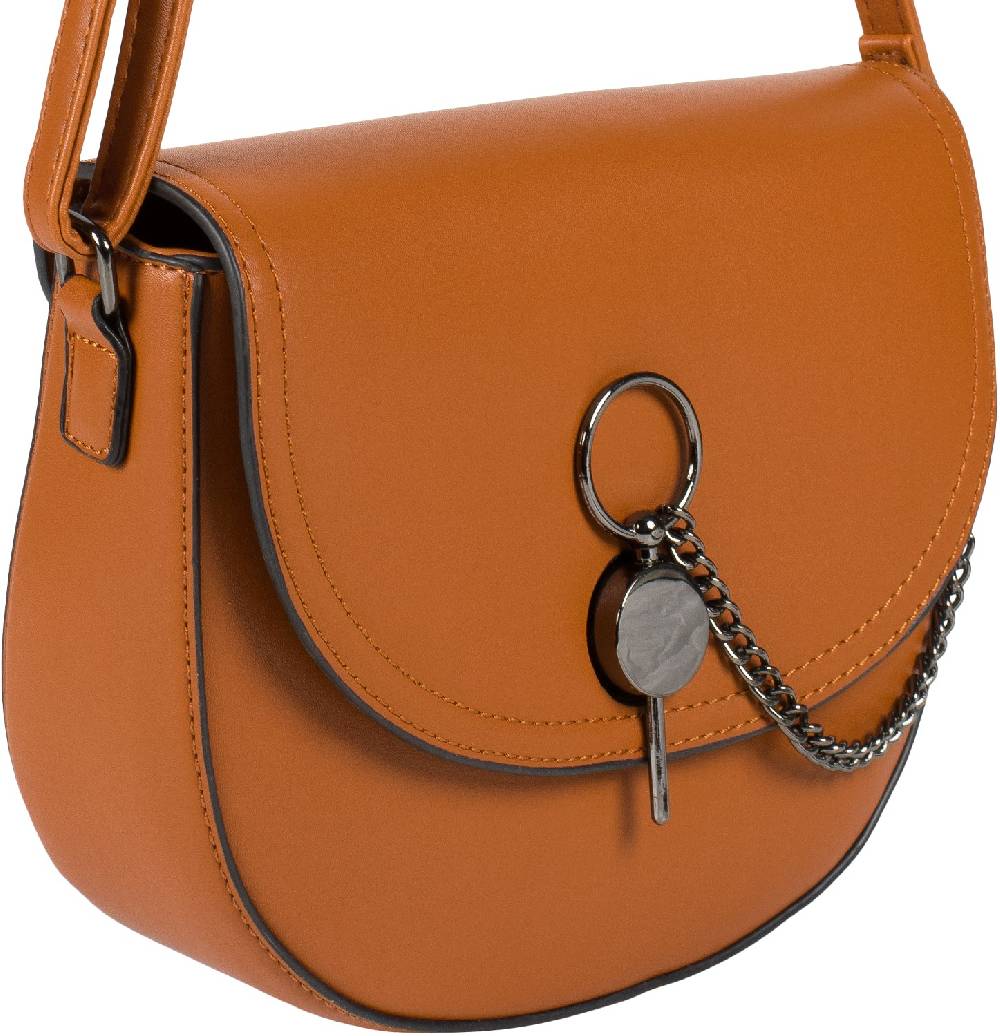 Stylebreaker Halbrunde Saddle Bag Umhängetasche mit Kette Begrenzte Freigabe
