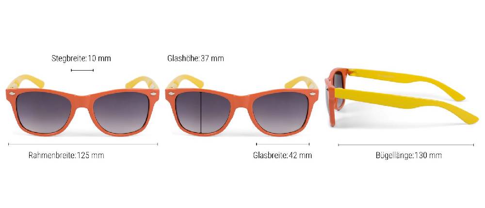 Stylebreaker Kinder Sonnenbrille Nerd Style JETZT KAUFEN