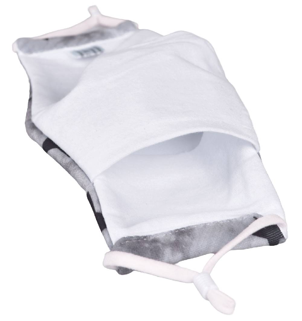 Stylebreaker Stoffmaske mit Vintage Sterne Muster Nur für heute