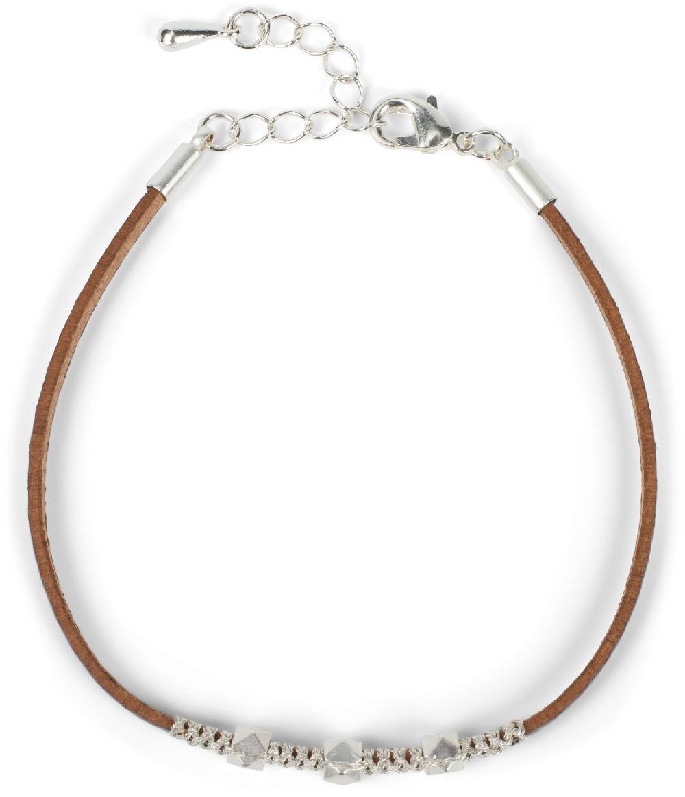 Stylebreaker Armband mit Würfel Verzierung Fabrikladen