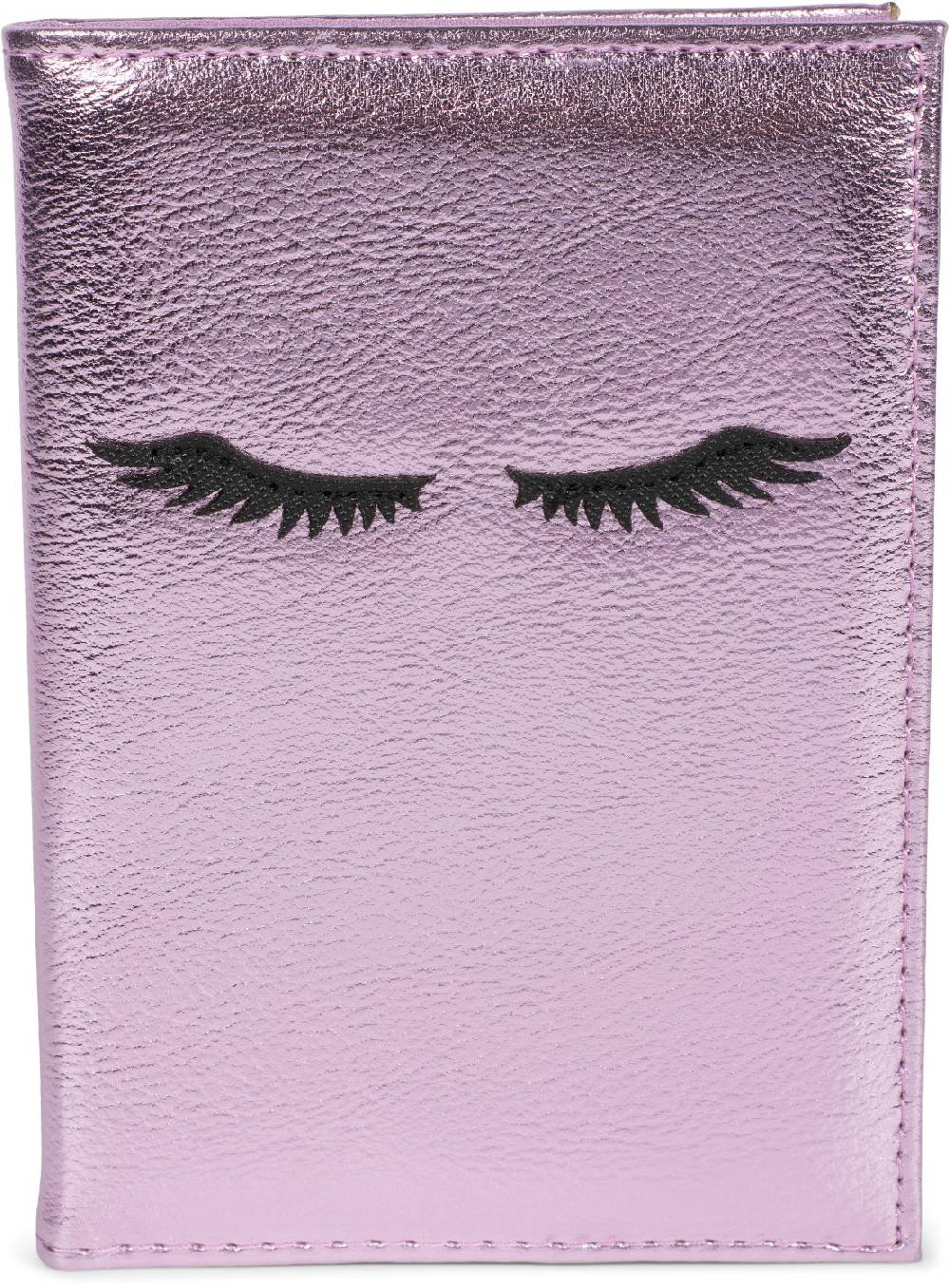 Stylebreaker Metallic Reisepasshülle Lashes Auslauf