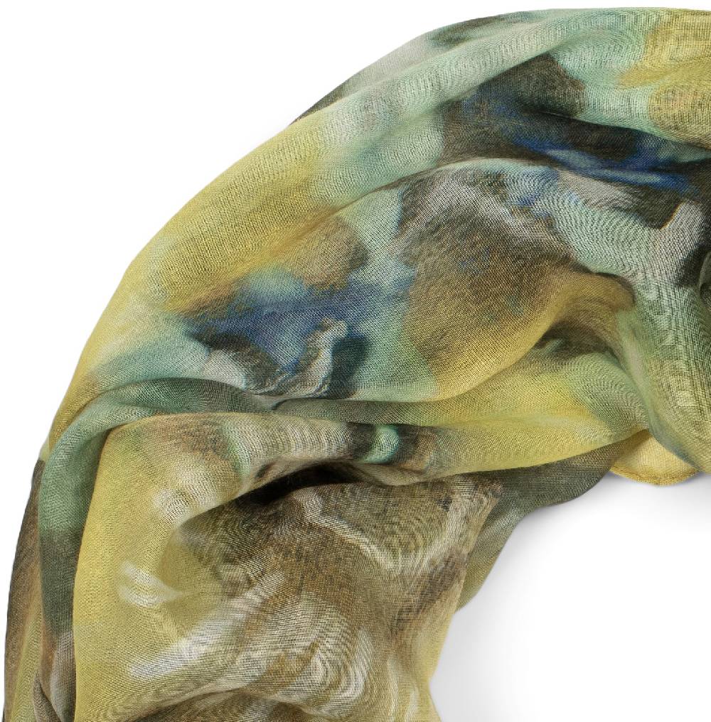Stylebreaker Loop Schal Aquarell Batik Blüten Schlussverkauf