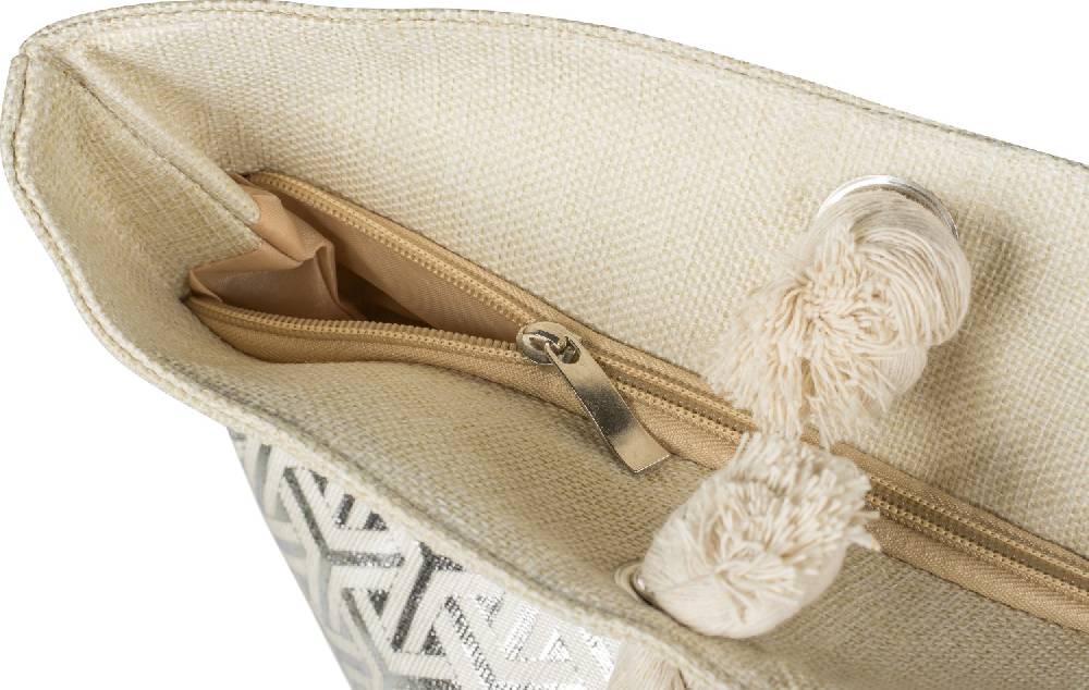 Stylebreaker Strandtasche metallic Infinity Würfel Limitierter Zeitrabatt