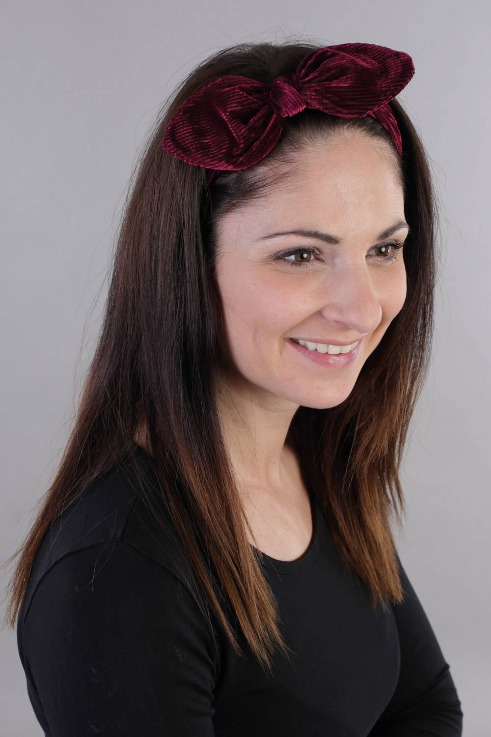 Stylebreaker Cord Haarband mit Schleife Preisnachlass