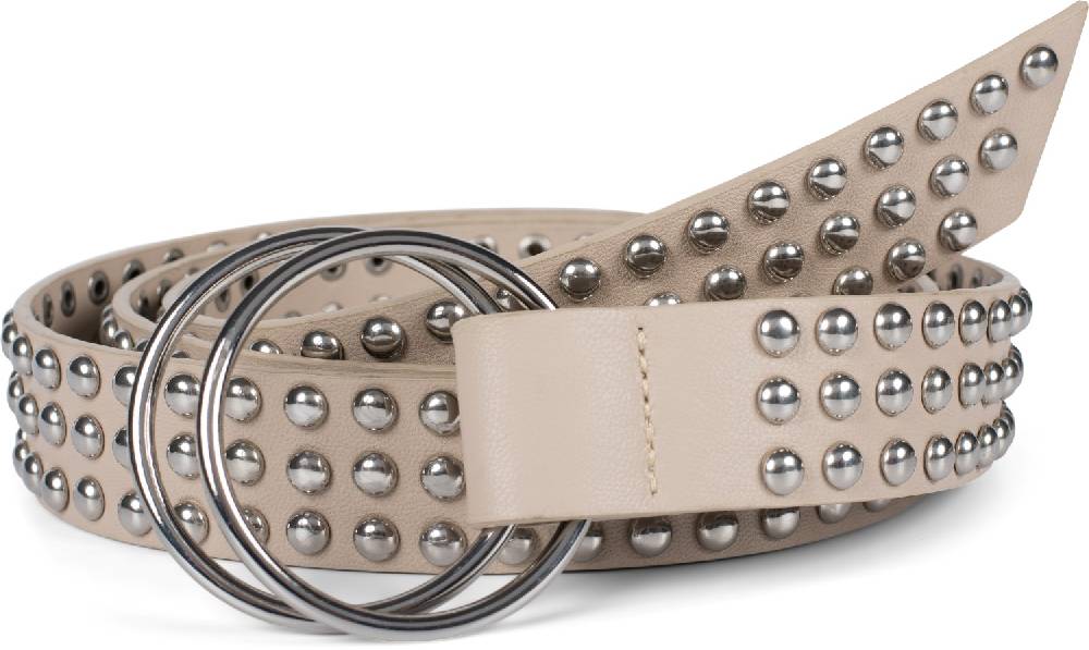 Stylebreaker Taillengürtel mit Kugelnieten und Ringschnalle Black Friday