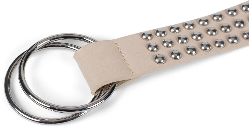 Stylebreaker Taillengürtel mit Kugelnieten und Ringschnalle Black Friday