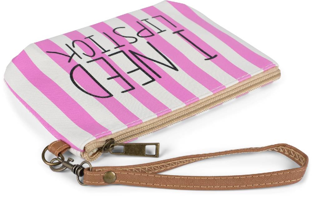 Stylebreaker Gestreifte Beautybag I NEED LIPSTICK Vatertagsangebot