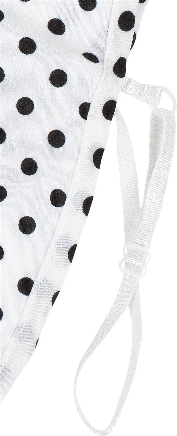 Stylebreaker Blusenkragen mit Punkte Muster Lagerräumung