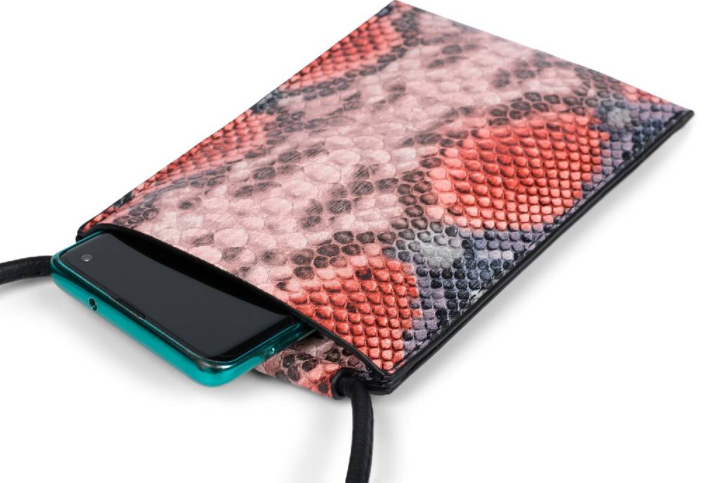 Stylebreaker Handy Umhängetasche Schlangen Optik Neueste Mode