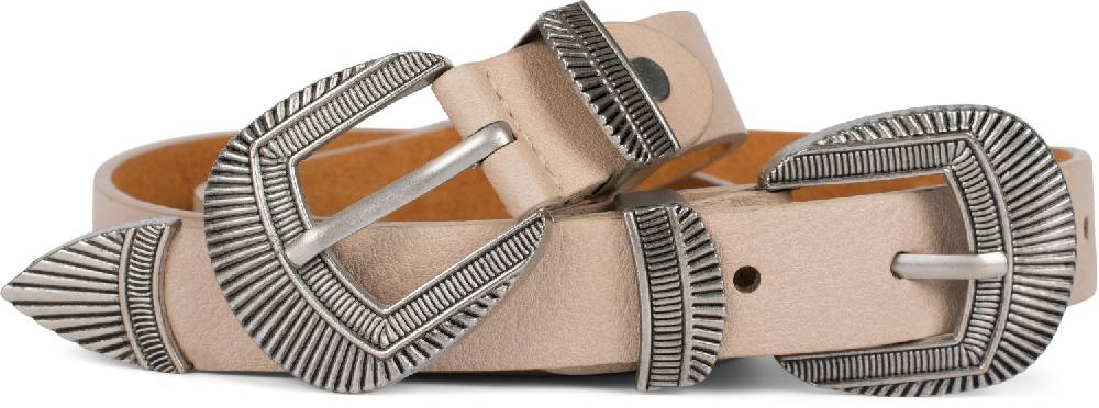 Stylebreaker Western Gürtel mit Doppelter Schnalle, Taillengürtel Zeitlich begrenztes Angebot