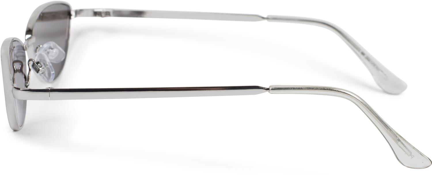 Stylebreaker Schmale Cateye Sonnenbrille mit Metallrahmen Große Rabatte