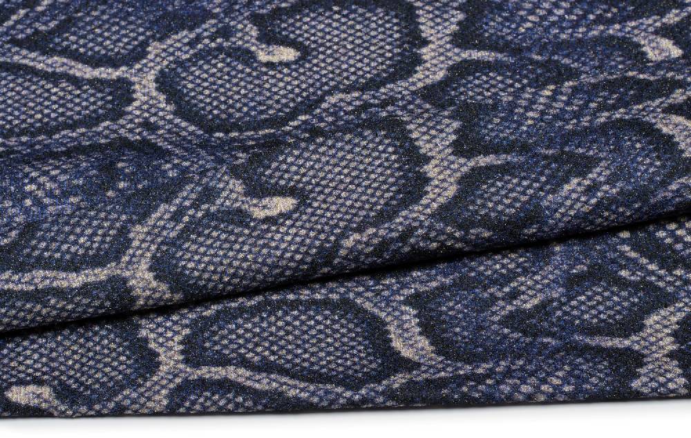 Stylebreaker Loop Schal Glitzer Schlangen Muster Neuheiten