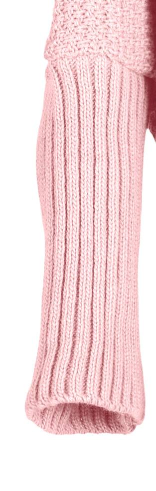 Stylebreaker Oversize Strickpullover mit Perlmuster und Rollkragen Sonderangebote