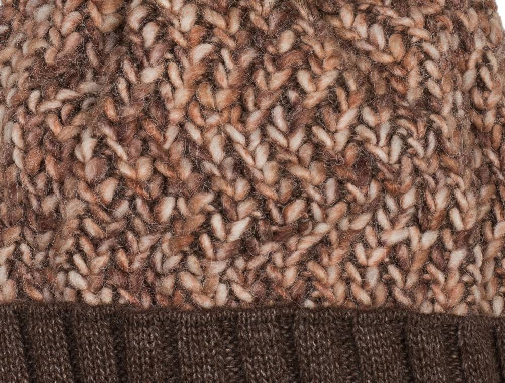 Stylebreaker Bunte Strick Bommelmütze mit Thermo-Fleece Wochenangebot
