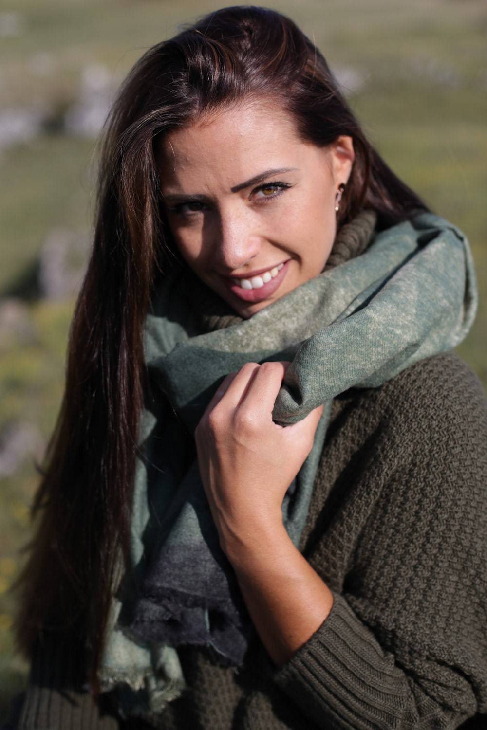 Stylebreaker Schal mit geometrischem Farbverlauf Muster Neueste Stile
