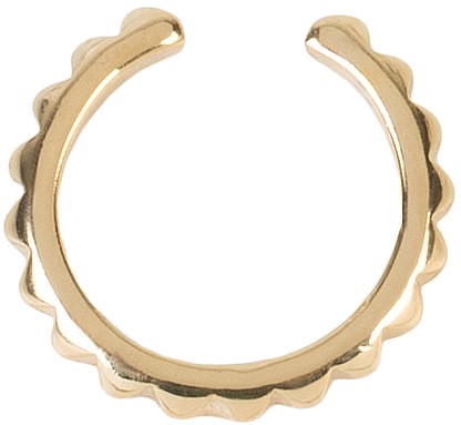 Stylebreaker Ear Cuff Klemm Ohrring mit Zacken Bis zu 50% Rabatt