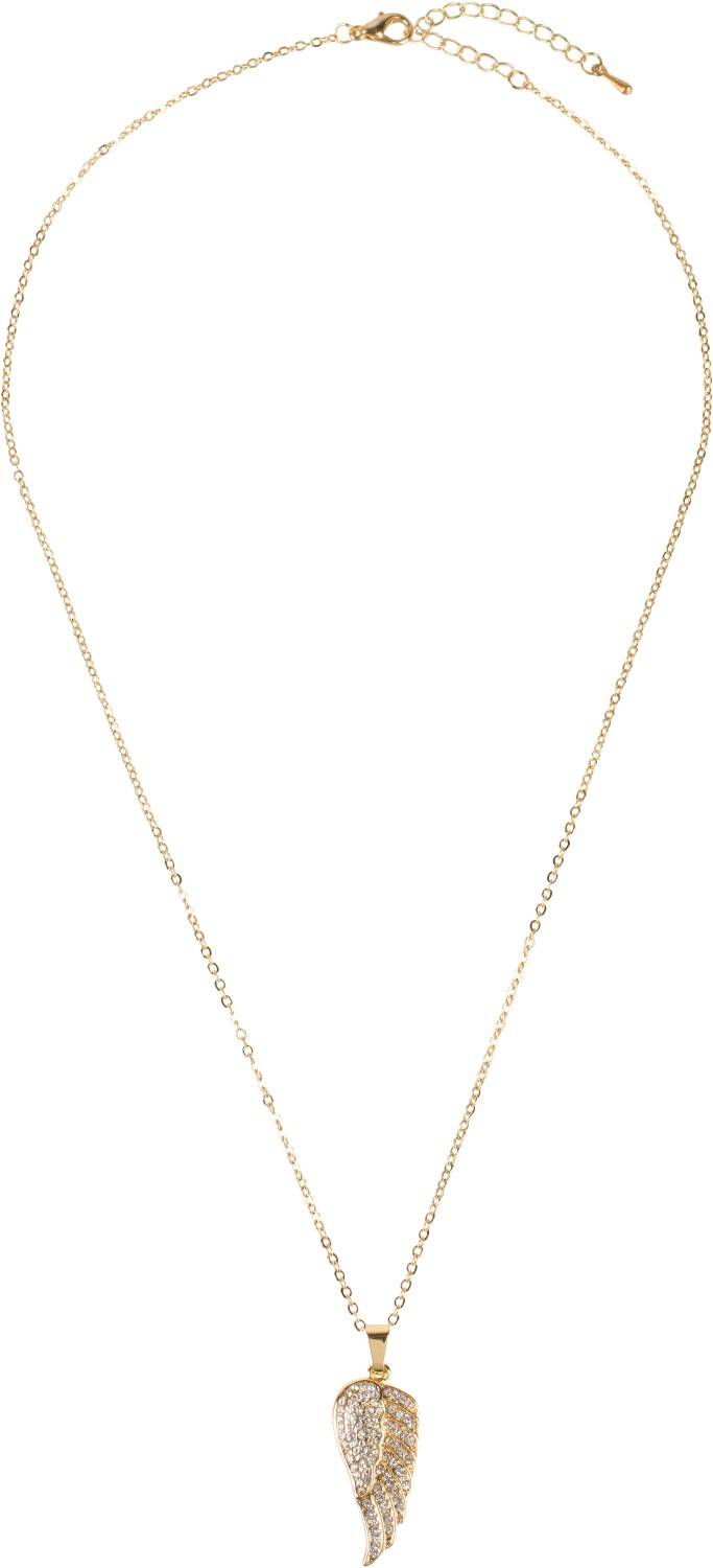 Stylebreaker Schmuck Set Halskette mit Flügel und Ohrringe Vierteljährliche Förderung