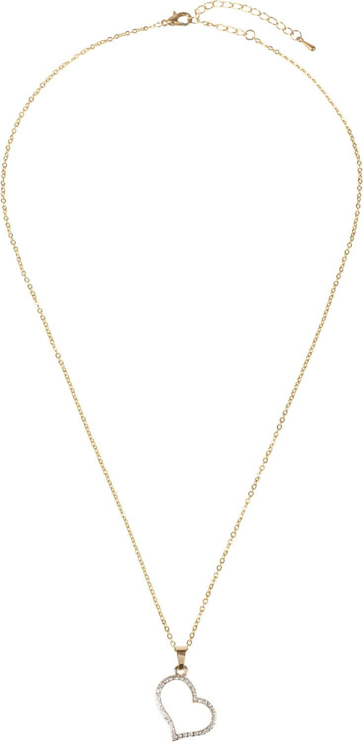 Stylebreaker Schmuck Set Halskette und Ohrringe mit Herz Bis zu 55% Rabatt