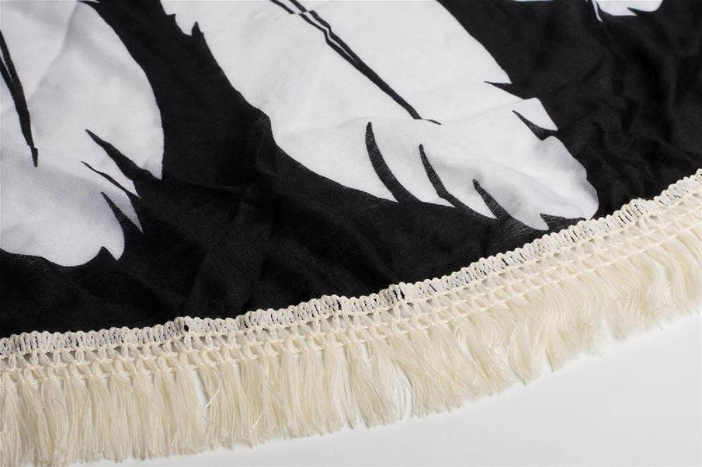 Stylebreaker Rundes Strandtuch mit Traumfänger Feder Print Online