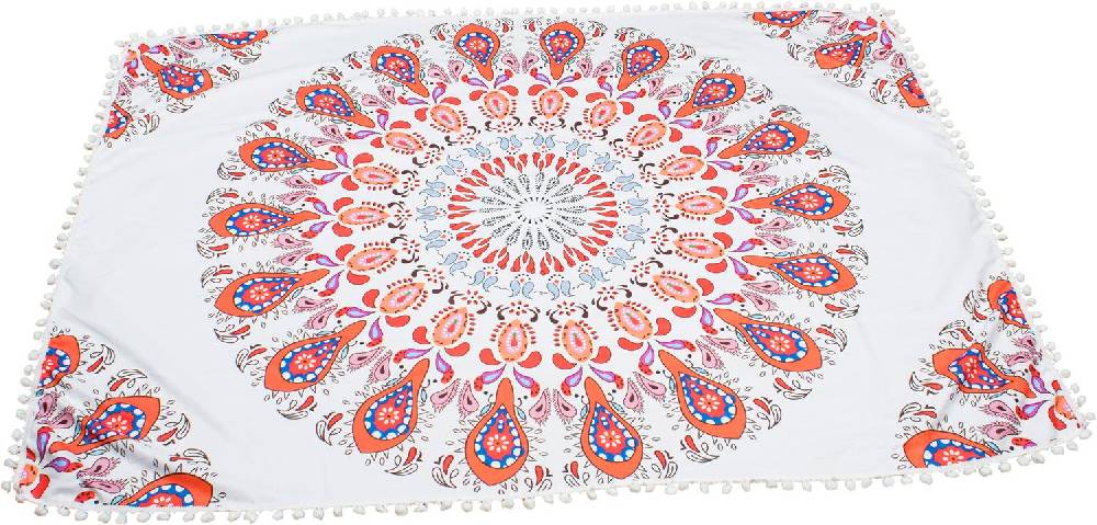 Stylebreaker Rechteckiges Strandtuch mit Paisley Ornament Muster Outlet