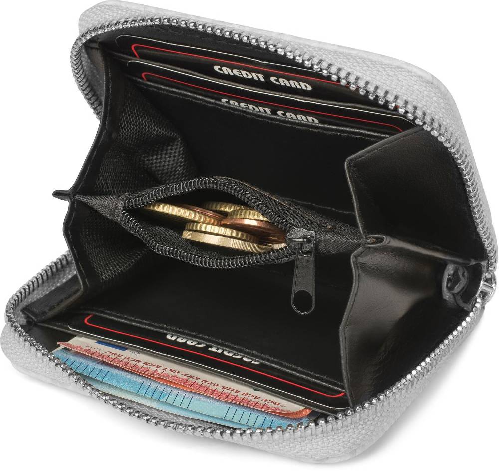 Stylebreaker Mini Geldbörse mit Schlangen Muster im Angebot