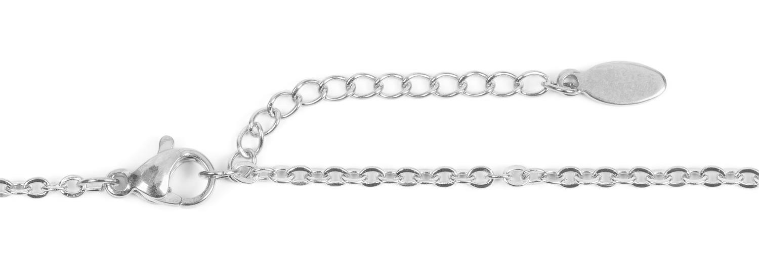 Stylebreaker Fußkettchen mit Ring und Perlen Anhängern Kostenloser Versand