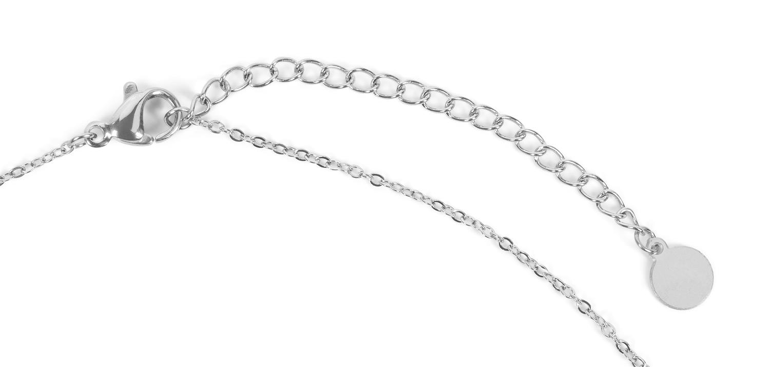 Stylebreaker Edelstahl Armkette mit Anker Charm und Quasten Versandkostenfrei