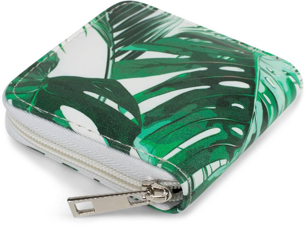Stylebreaker Mini Geldbörse mit Palmen Print Cyber Monday
