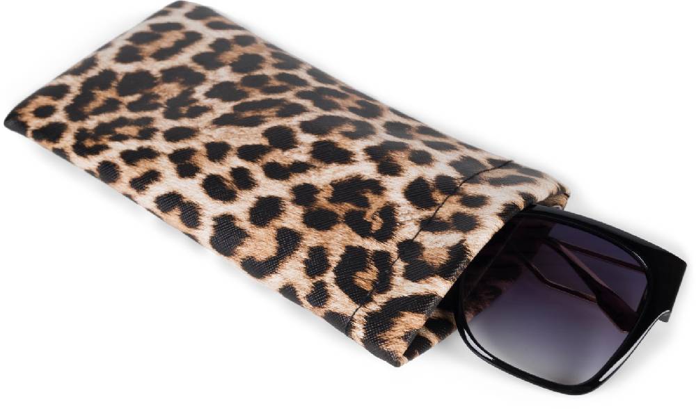 Stylebreaker Brillenetui mit Leoparden Muster und Putztuch Top Angebot