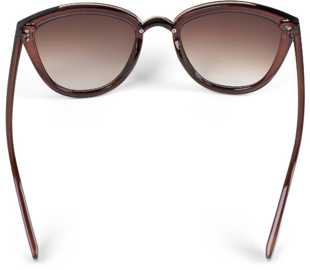 Stylebreaker Cateye Sonnenbrille mit Metallsteg Neueste Mode