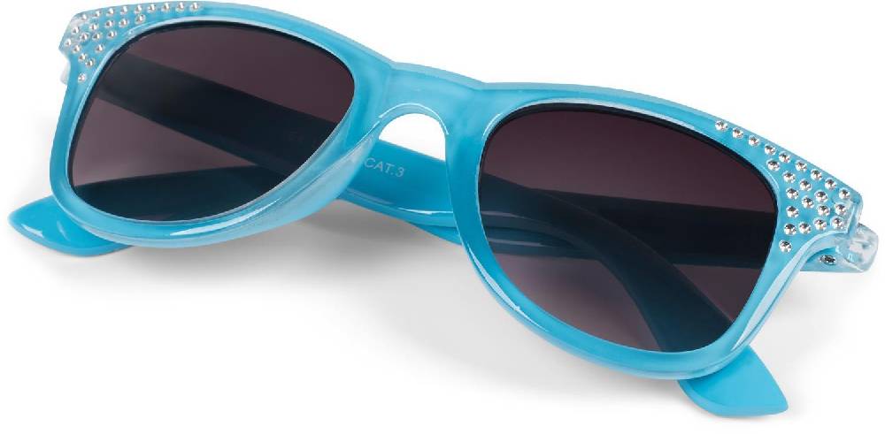 Stylebreaker Mädchen Nerd Sonnenbrille mit Strass Große Rabatte