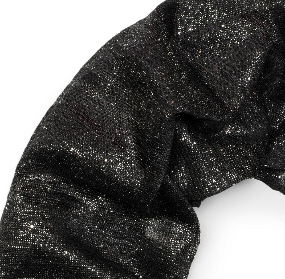 Stylebreaker Loop Schal mit Glitzerfaden und kleinen Pailletten Neuheiten