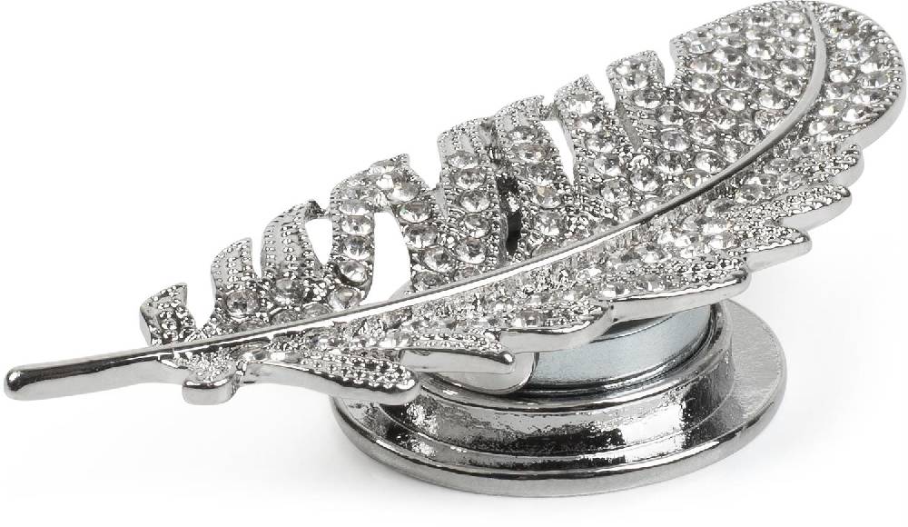 Stylebreaker Magnet Brosche Feder mit Strass Bis zu 65% Rabatt